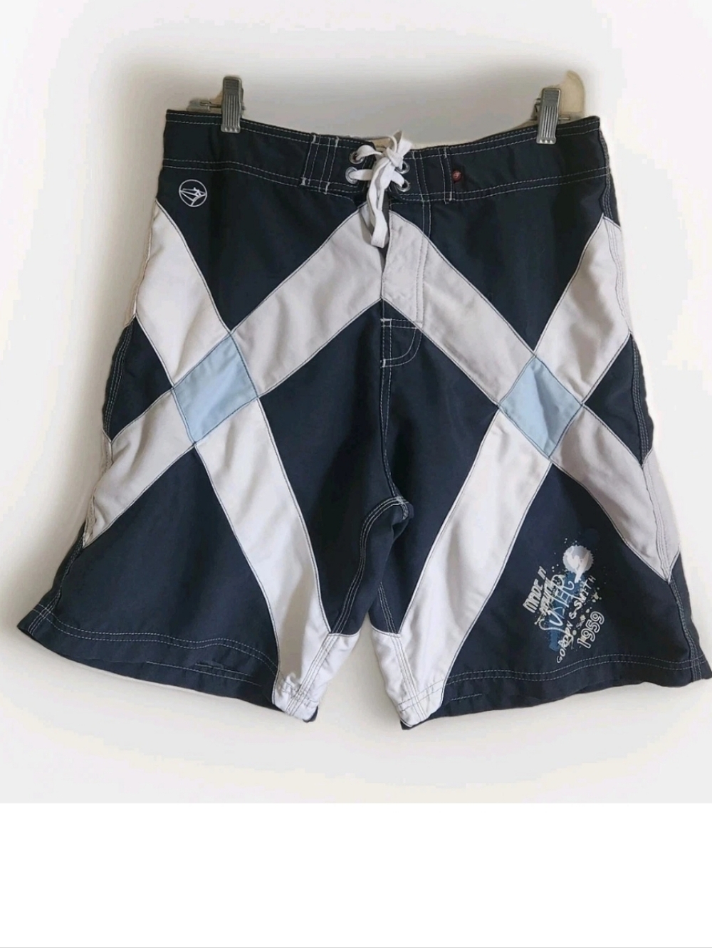 Vtg 90s Gordon & Smith G&S Board Shorts Mens 33 Beach Skate Surf Swim Trunks
